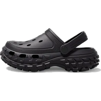 Dámské sandále Letní sandály na platformě s uzavřenou špičkou Barva: Černá, Velikost: 42-43