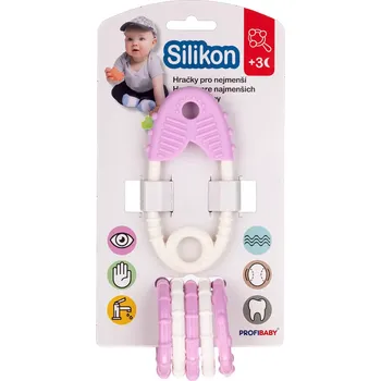 Silikonové kousátko Špendlík s přívěsky