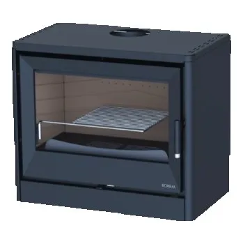 Krbová kamna Boreal E1000 závěsná Černá