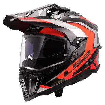 Helma na motorku Enduro helma LS2 MX701 EXPLORER C FRONTIER II Orange-06 - M