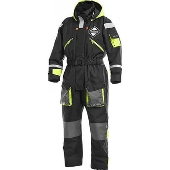 Rybářské oblečení Plovoucí Oblek Fladen Flotation Suit 845XB Černý Velikost XL