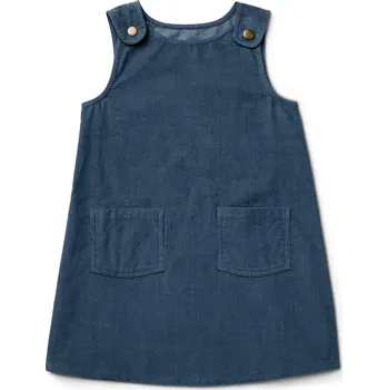 Dívčí šaty 705606 - Tchibo - Dívčí šaty s laclem - pro dívky - vel. 86/92 - barva: modrá