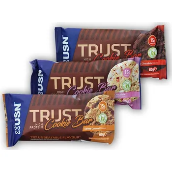 USN Trust high protein cookie bar 60g Double chocolate