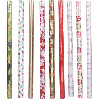 Balící papír Balící papír 0,7x2 m Vánoce mix 1