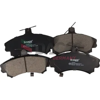 Brzdová destička Sada brzdových destiček, kotoučová brzda DACO 322524