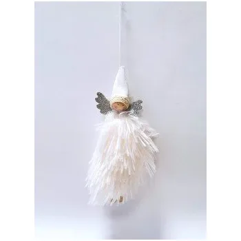 Vánoční dekorace 24LK188 Dekorace anděl bambule