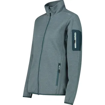 716988 - Dámská fleecová bunda z materiálu Knit Tech CMP - pro ženy - vel. 34 - barva: zelená