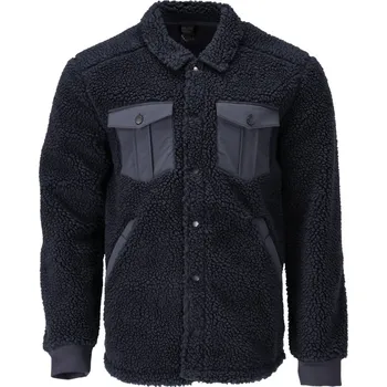 Dámská košile MASCOT® Košile s kožešinou Černá modrá Velikost: 2XL