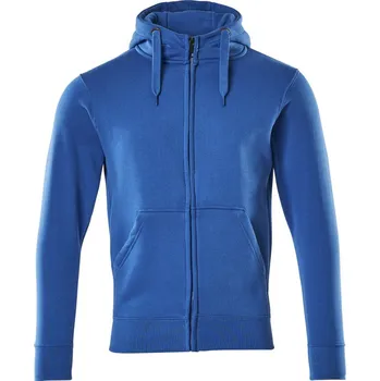 Pánská mikina MASCOT® Mikina s kapucí na zip Azurově modrá Velikost: 3XL