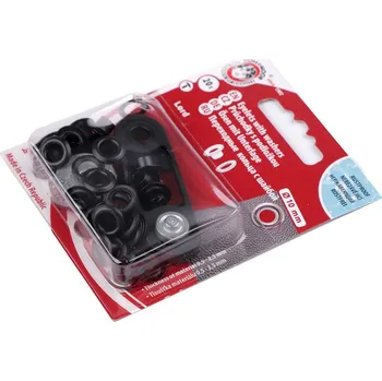 Průchodky s podložkou vnitřní Ø5,5 mm / vnější Ø10 mm, barva 5 černý lak