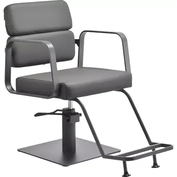 Kadeřnické křeslo Kadeřnické křeslo PORTO - šedo-šedé