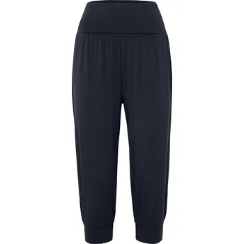 Dámské kalhoty 713106 - Tchibo - 3/4 kalhoty na jógu - pro ženy - vel. XL 48/50 - barva: modrá