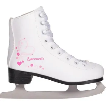 Zimní sport Arcore EMILY JR dívčí krasobruslařské brusle Bílá, Růžová, Černá, Stříbrná 33