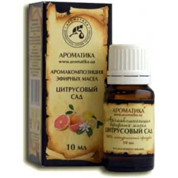 Aroma kompozice éterických olejů "Citrusový sad" 10ml AROMATIKA K252