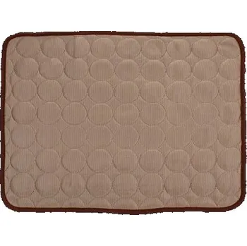 Pelíšek pro psa Ice Cushion chladící podložka pro zvířata hnědá rozměr XL