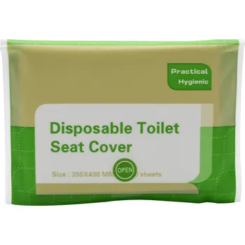 Papírový ubrousek Hygienické papírové podložky na toaletu 35,5 x 43 cm 10 ks