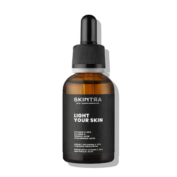 Pleťové sérum SkinTra - Light Your Skin - Sérum s 20% vitamínem C a kyselinou ferulovou - 30 ml