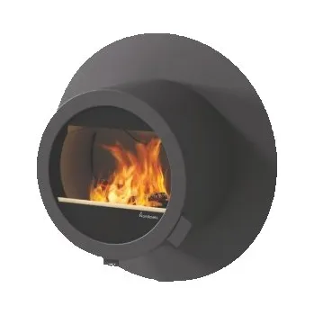 Krbová kamna Nordpeis Me Wand standard s tepelnou ochrannou zástěnou