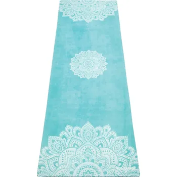 722390 - Tchibo - Podložka na jógu Yoga Design Lab Combo »Mandala« - barva: tyrkysová