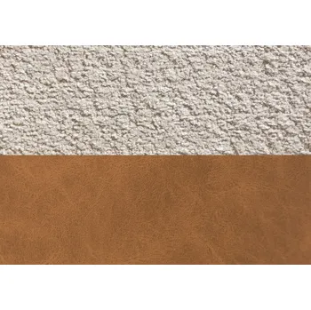 Křeslo Vzor 10x10 béžová/hnědá pro křeslo ELLA a