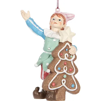 Bytová dekorace Clayre & Eef - Dekorativní figurka skřítka 6PR5298