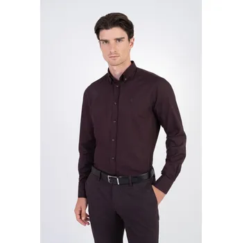 Pánská móda Bavlněná košile Ve volném střihu 192038