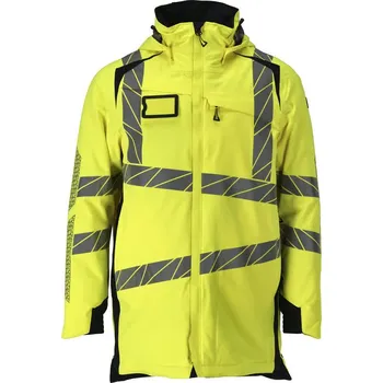 MASCOT® Bunda Parka Hi-vis žlutá/černo modrá Velikost: XL