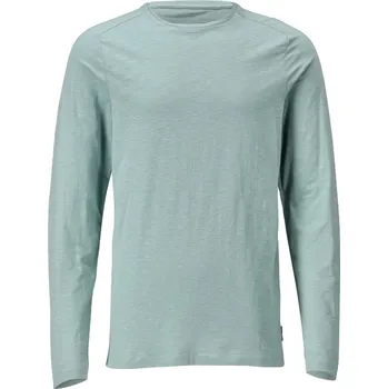 Pánské tričko MASCOT® Triko s dlouhým rukávem Prachově zelená Velikost: XS