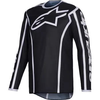 Moto dres Motokrosový dres Alpinestars Fluid Apex černo-šedý XL