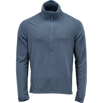 Pánská mikina MASCOT® Mikrofleecová mikina s krátkým zipem Kamenná modř Velikost: L