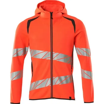 Pánská mikina MASCOT® Mikina s kapucí na zip Hi-vis červená/tmavě antracitová Velikost: 5XL