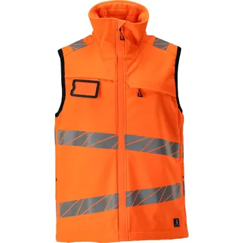Pánská vesta MASCOT® Softshell vesta Hi-vis oranžová Velikost: XL