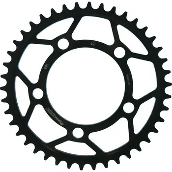 Řetězová sada pro motocykl Řetězová rozeta SUPERSPROX RFE-991:42-BLK černý 42 zubů, 525