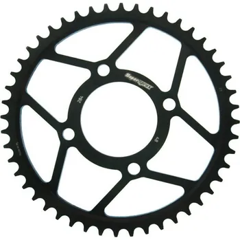 Řetězová sada pro motocykl Řetězová rozeta SUPERSPROX RFE-284:48-BLK černý 48 zubů, 530