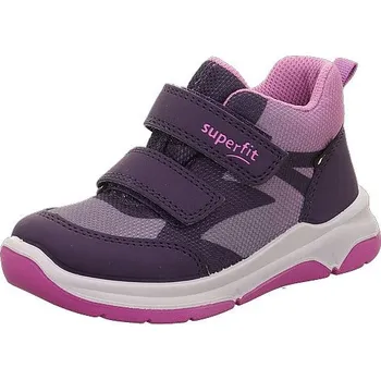 Dívčí tenisky SUPERFIT dívčí kotníkové tenisky COOPER 1-006407-8500-3 fialové GORETEX 30