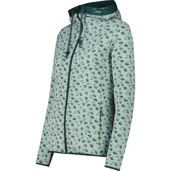 Dámská softshellová bunda 717151 - Dámská bunda CMP - pro ženy - vel. 40 - barva: zelená/s potiskem