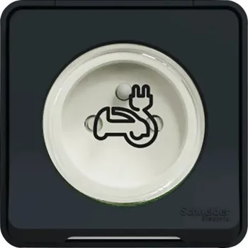 Elektrická zásuvka Zásuvka Schneider Electric SE Mureva EV 2P+E 16A antracit