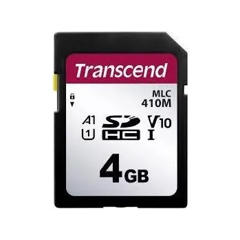 Paměťová karta Karta SD SDHC 4 GB Ne MLC Transcend, řada: SDC410M -25 → plus 85°C