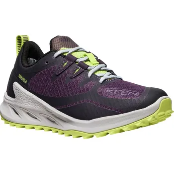 Dámská treková obuv Dámské boty Keen Wmns Zionic Wp Plum Perfect/Daiquirri Green 41