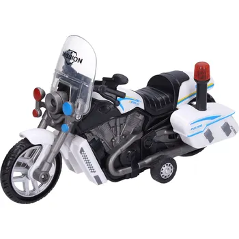 autíčko Wiky Motorka policie na setrvačník s efekty 16 cm