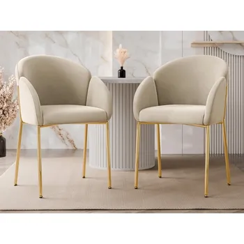 Set 2 ks jídelních židlí Archie DC-1257/GL, Barva: 98-béžová MIRJAN 5903211416224