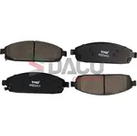 Sada brzdových destiček, kotoučová brzda DACO 321604