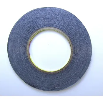 Lepicí páska lepící páska oboustranná černá 3mm 50m 0,15mm