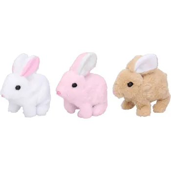 plyšák Wiky Králík chodící 15 cm