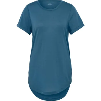 Dámské tričko 713010 - Tchibo - Dlouhé tričko - pro ženy - vel. XS 32/34 - barva: modrá