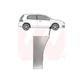 Blatník karosérie Blatník VAN WEZEL 5863156