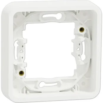 vypínač Mureva Styl Rámeček IP55 pro zapuštěnou montáž 1 násobný Bílý SCHNEIDER MUR39107