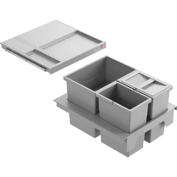 Odpadkový koš Hailo AS Separato K 450 18+2x8 l vestavný koš