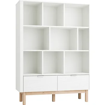 regál Regál Miloo - Pinio Bílá 120x42 cm