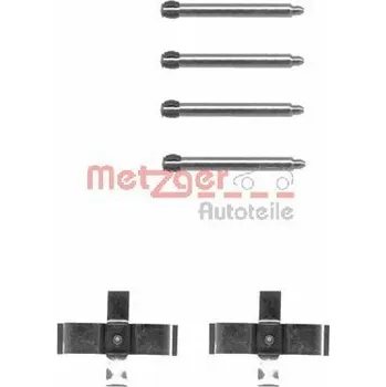 Přislušenství brzdového systému Sada příslušenství, obložení kotoučové brzdy METZGER AUTOTEILE 109-1195